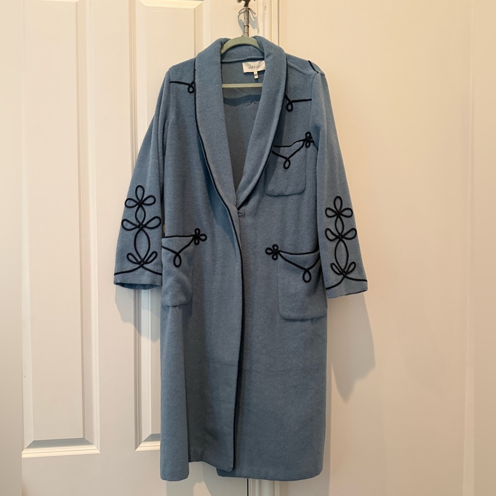 THE GREAT. Western Soutache Coat